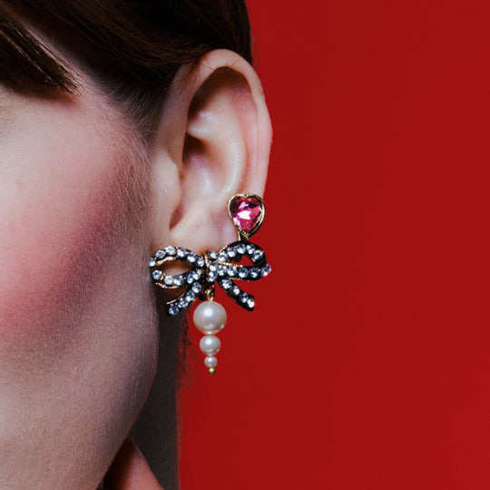 Schleifen-Ohrschmuck "Anna"