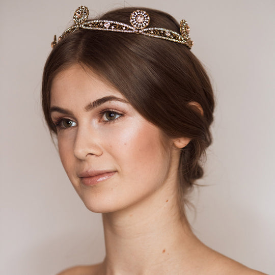 Vintage-Style Tiara "Mata"