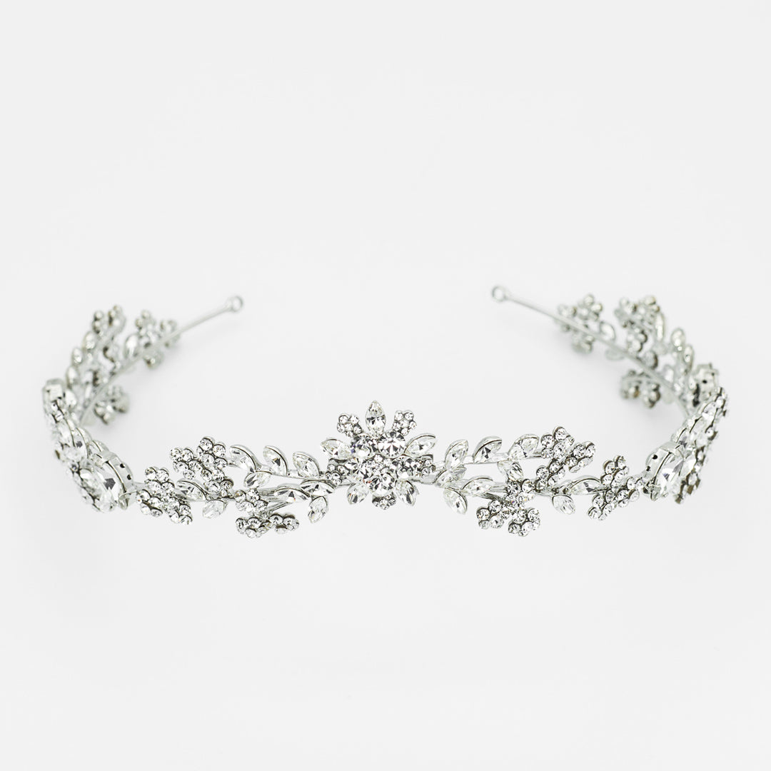 Blütenzweig-Tiara "Diana"