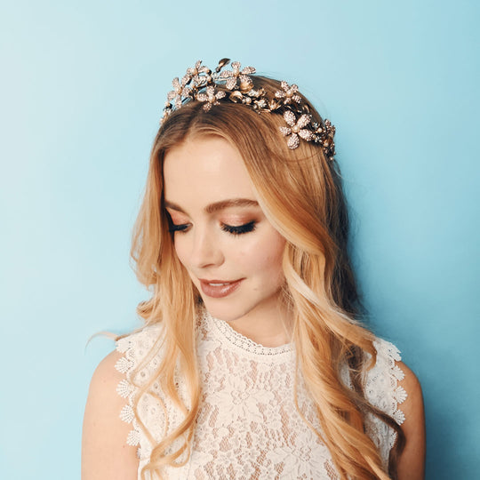 Blumen-Tiara "Elena"