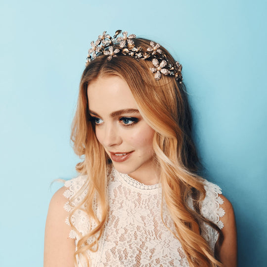 Blumen-Tiara "Elena"