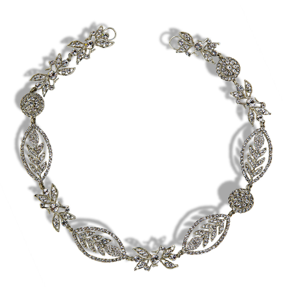 3 IN 1 Halskette, Haarschmuck und Gürtel "Roma"