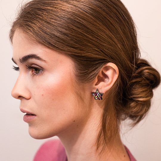 kleiner Stern-Ohrschmuck "Evita"