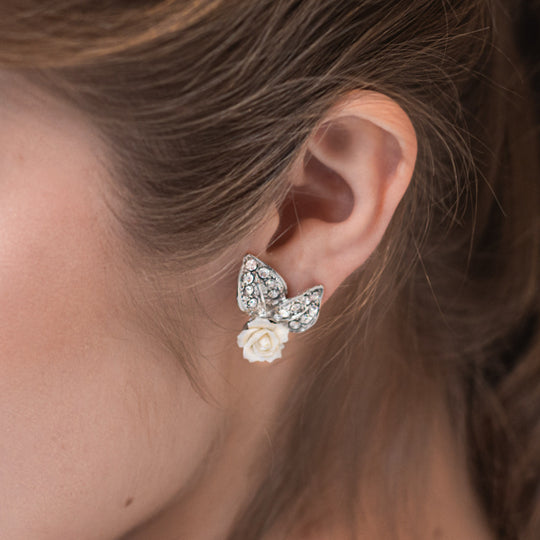 Blätter-Ohrschmuck "Rosalie"