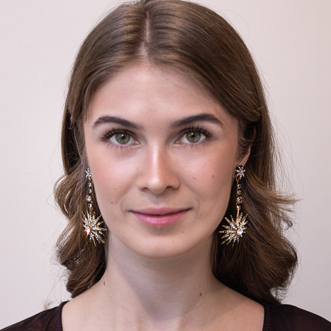 Statement-Ohrschmuck "Nordstern"