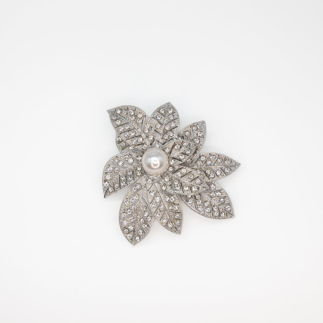 Blätter-Brosche "Talia"