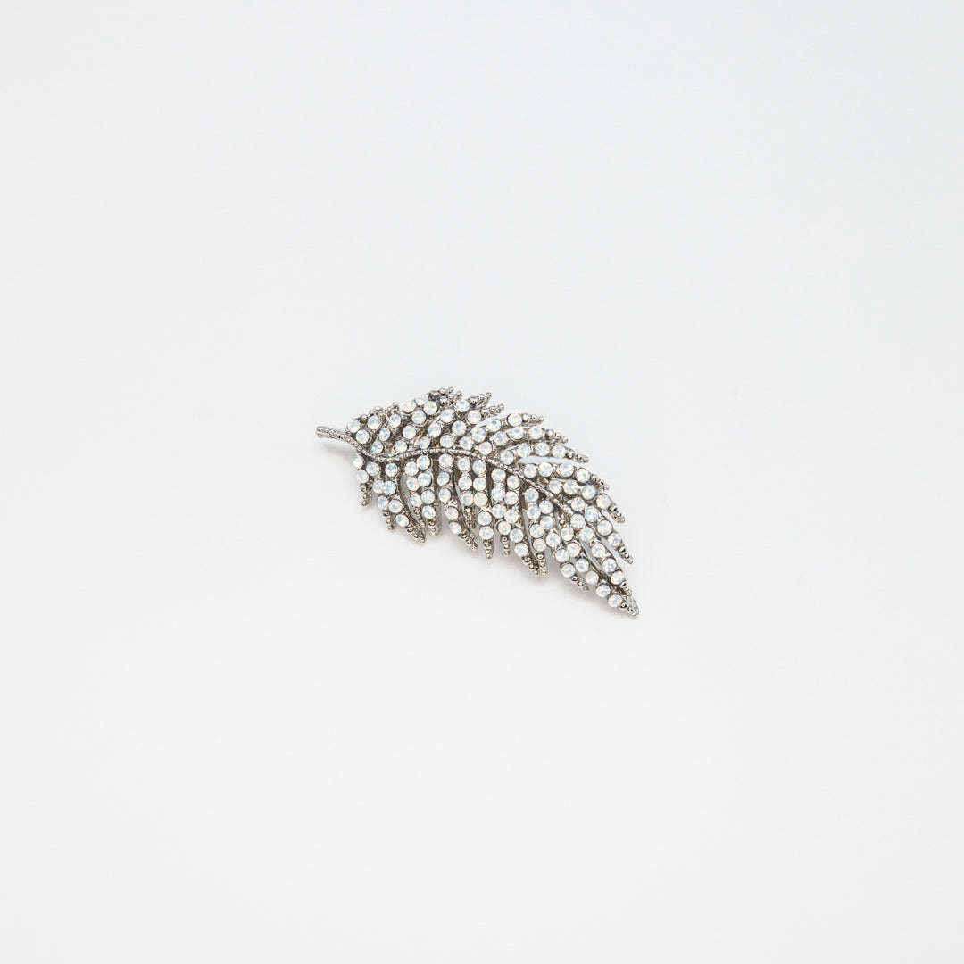 Feder-/Blatt- Brosche (klein)
