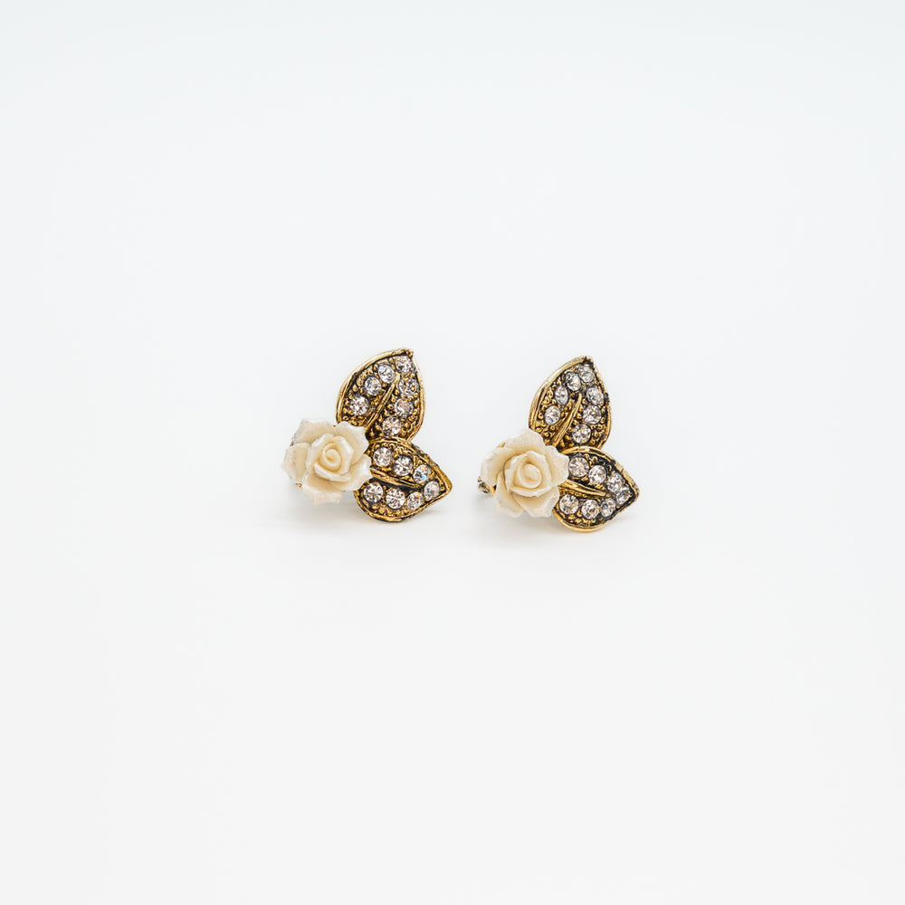 Blätter-Ohrschmuck "Rosalie"