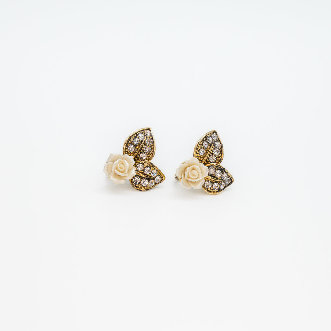 Blätter-Ohrschmuck "Rosalie"