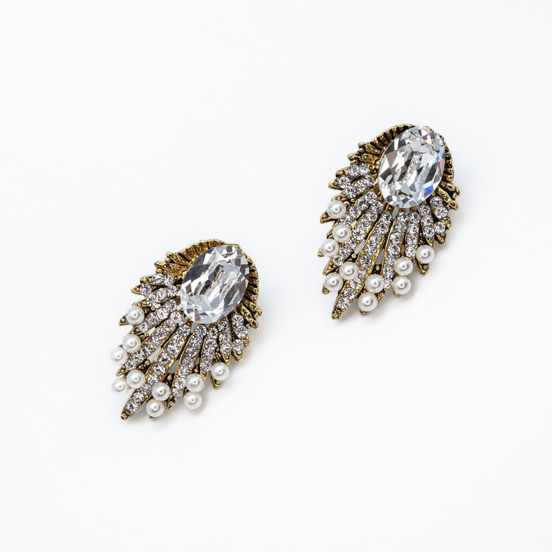 Blätter-Ohrschmuck "Ivy"