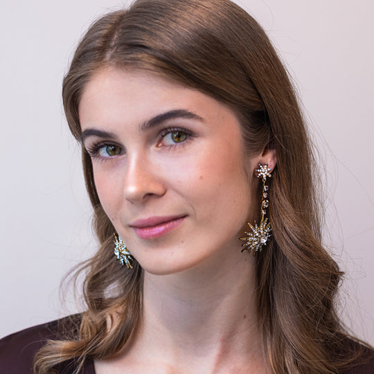 Statement-Ohrschmuck "Nordstern"