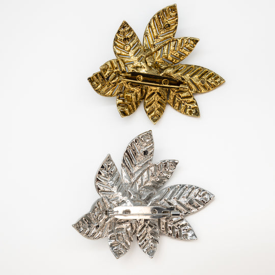 Blätter-Brosche "Talia"