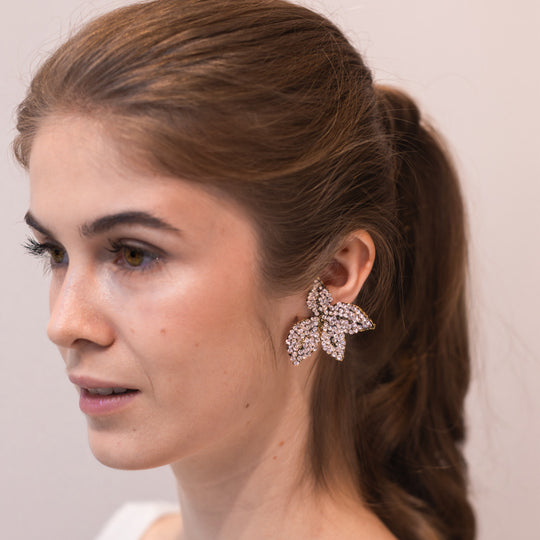 Blätter-Ohrschmuck "Alea"