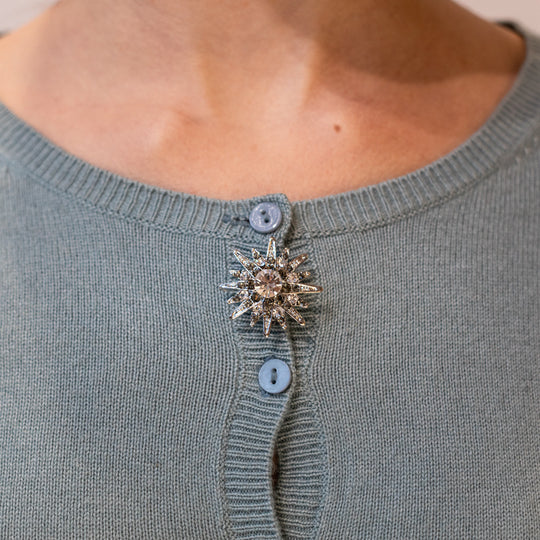 Brosche "kleiner Nordstern"