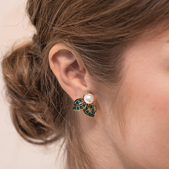 Blätter-Ohrschmuck "Talia"