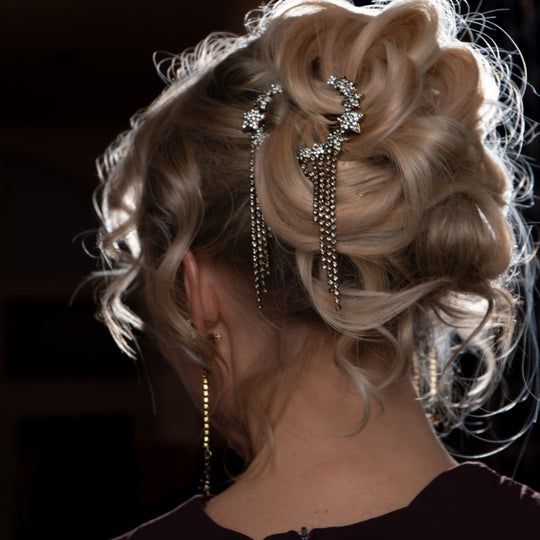 2er Set Sternen-Haarkamm "Kailani"