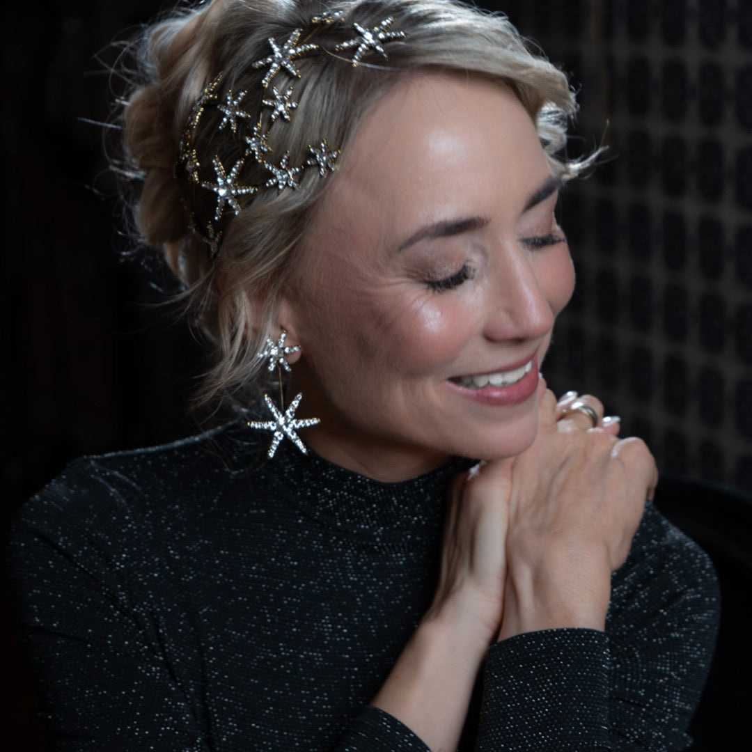 Stern-Ohrschmuck "Karina"