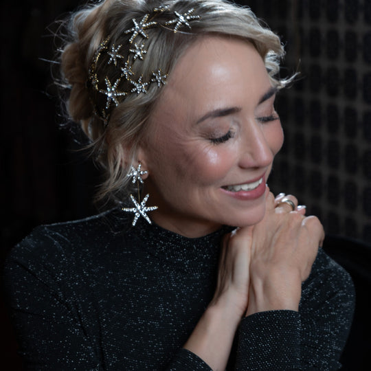 Stern-Ohrschmuck "Karina"