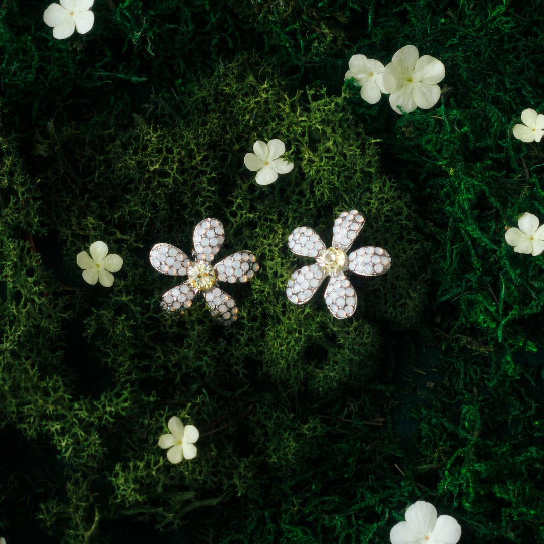 Blumen-Ohrschmuck "Daisy" (Pastel-Edition)