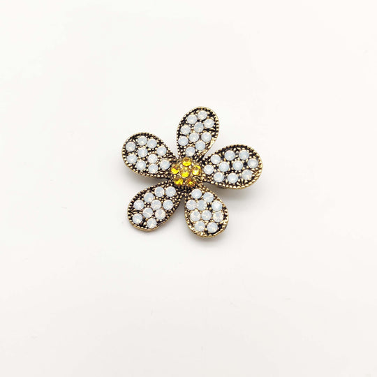 Blumen-Brosche "Daisy"