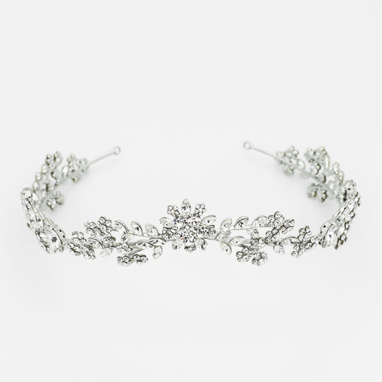 Blütenzweig-Tiara "Diana"