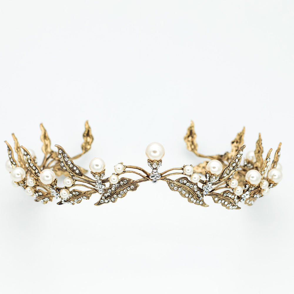 Perlen-Tiara "Sara"