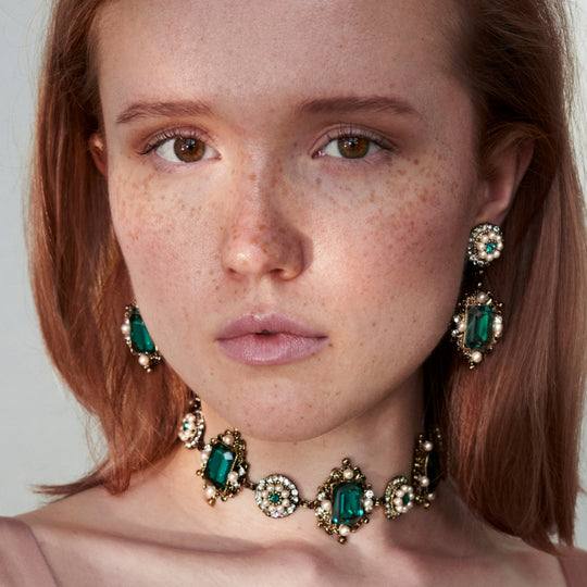 Halskette/Haarschmuck  "Victoria"